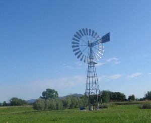 15-metre-high Tozzi and Bardi wind-powered water pump